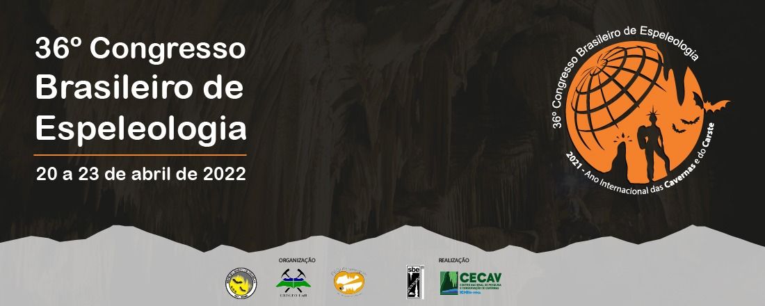 36º Congresso Brasileiro de Espeleologia (36º CBE)