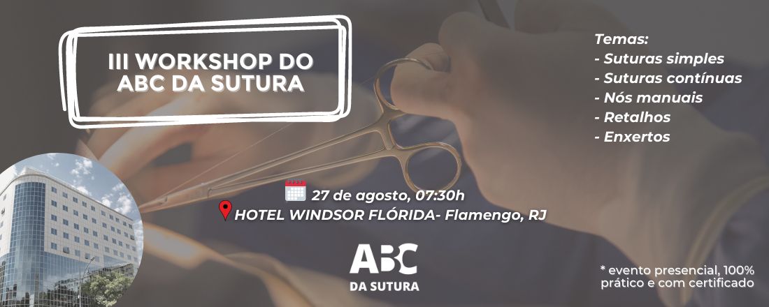 III WORKSHOP DO ABC DA SUTURA