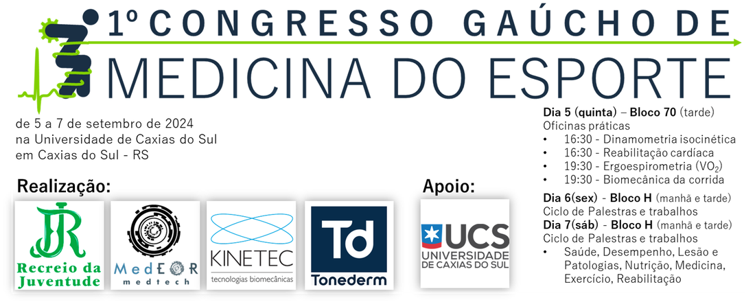 Congresso Gaúcho de Medicina do Esporte