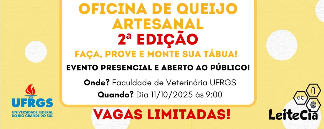 Oficina de Queijo Artesanal II edição