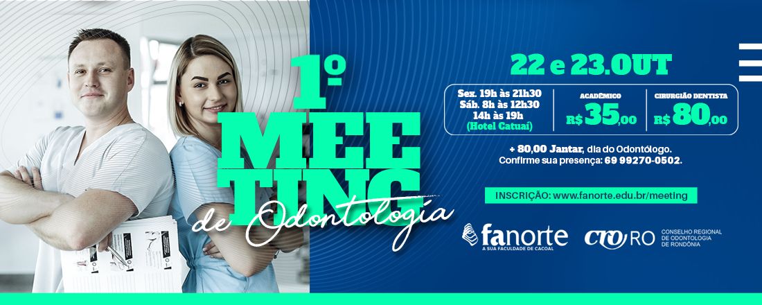 1º Meeting de Odontologia - Fanorte