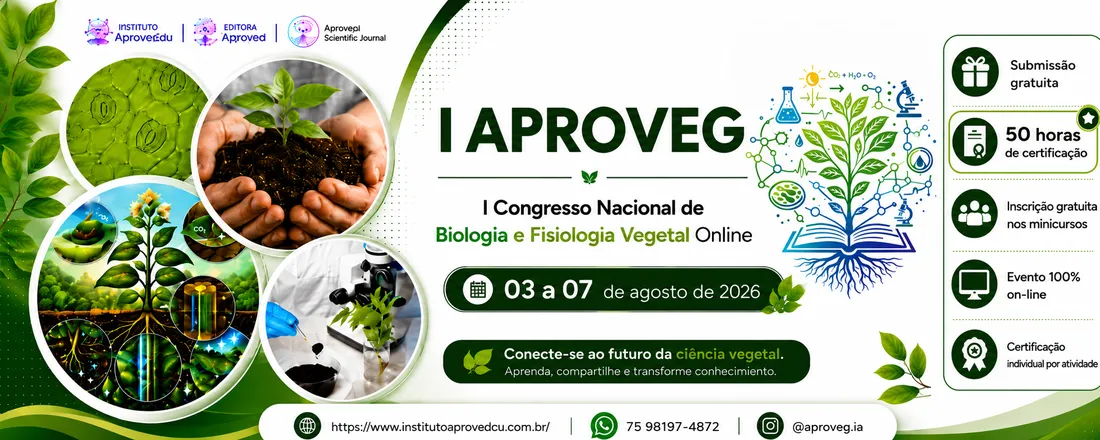 I Congresso Nacional de Biologia e Fisiologia Vegetal on-line (I APROVEG)
