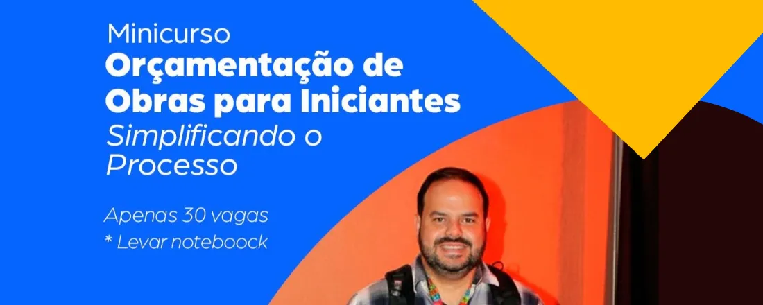 Minicurso - Orçamentação de Obras para Iniciantes em João Pessoa