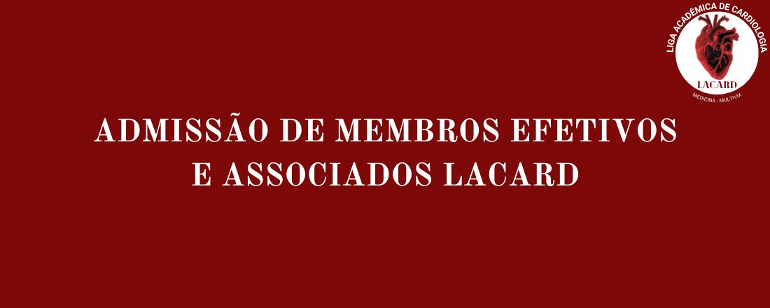 Admissão de Membros LACARD