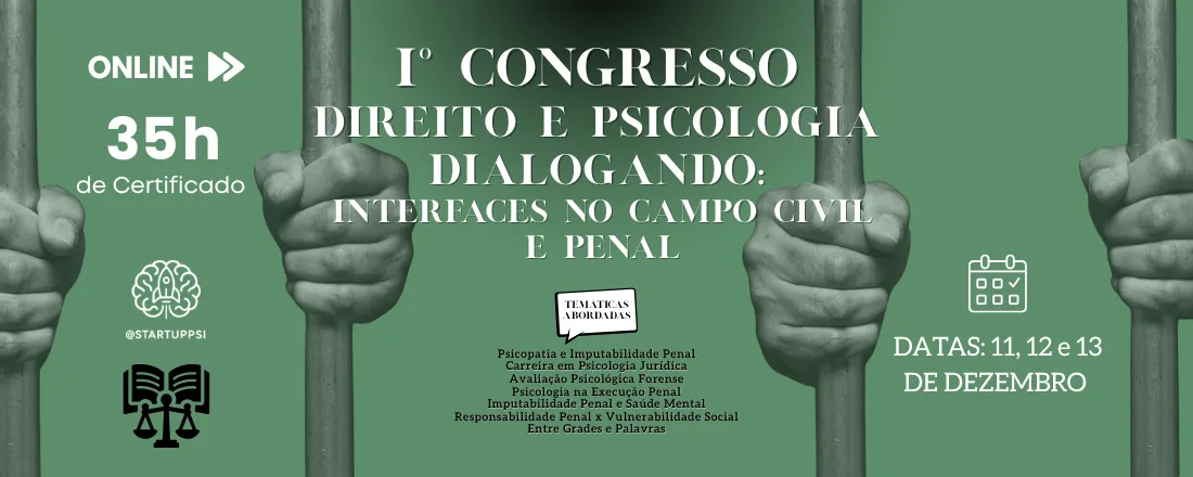 CONGRESSO DIREITO E PSICOLOGIA DIALOGANDO