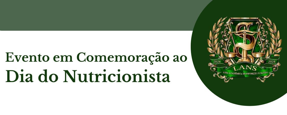 EVENTO EM COMEMORAÇÃO AO DIA DO NUTRICIONISTA