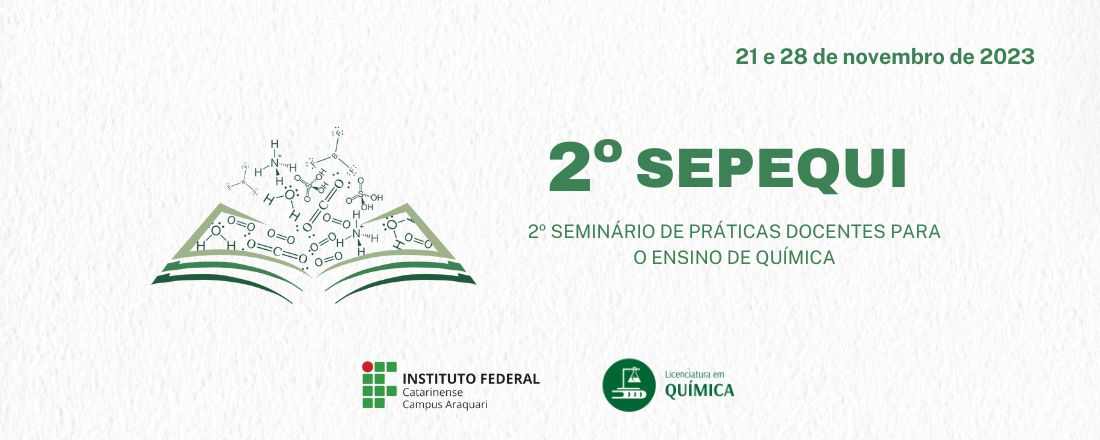 2º SEMINÁRIO DE PRÁTICAS DOCENTES PARA O ENSINO DE QUÍMICA