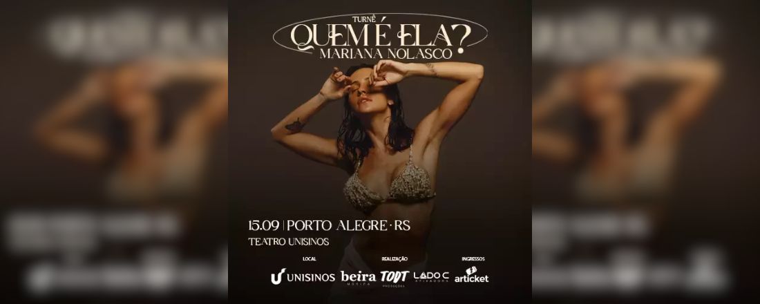 Mariana Nolasco em Porto Alegre