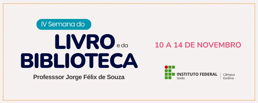 IV Semana Nacional do Livro e da Biblioteca