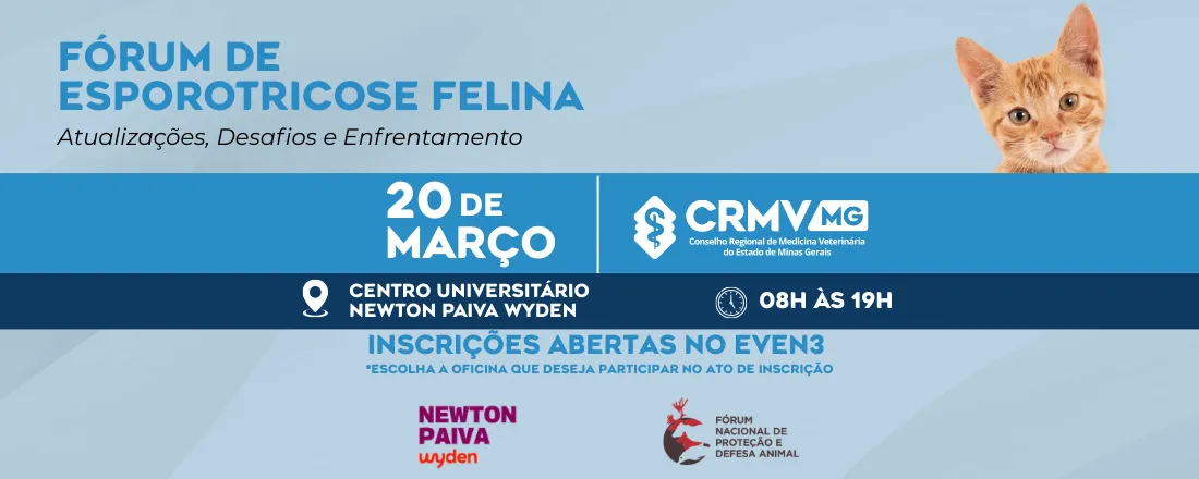 Fórum Esporotricose Felina: Atualizações, Desafios e Enfrentamento