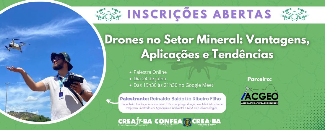 Drones no Setor Mineral: Vantagens, Aplicações e Tendências