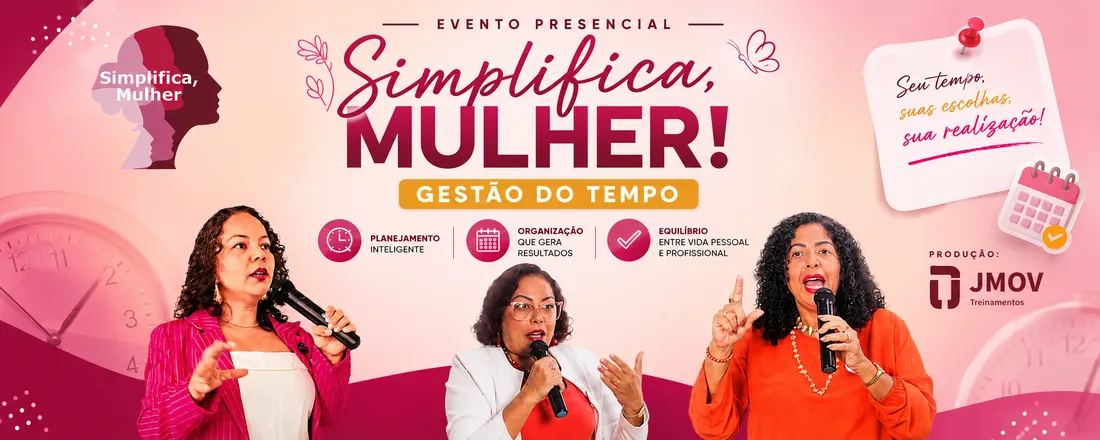 SIMPLIFICA MULHER: Gestão do tempo