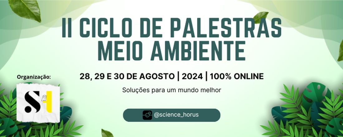 II Ciclo de Palestras - Meio Ambiente