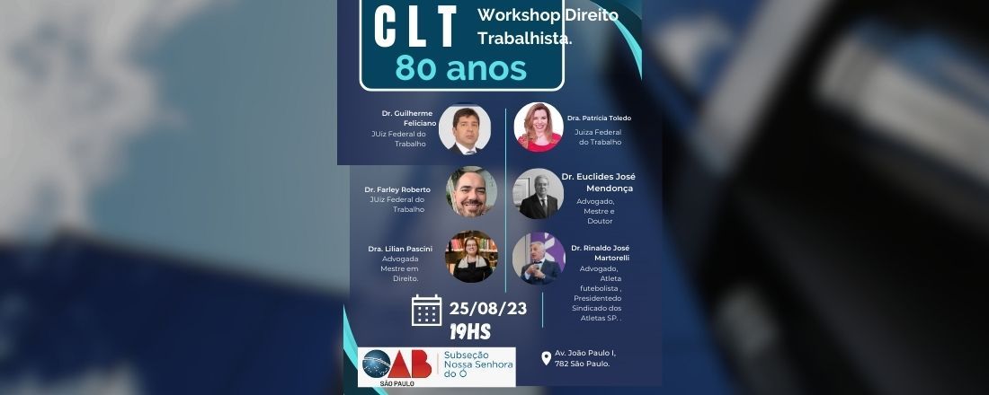 Workshop Direito do Trabalho