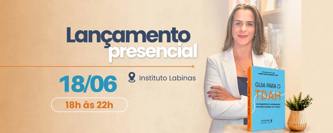 Lançamento do Livro Guia para o TDAH
