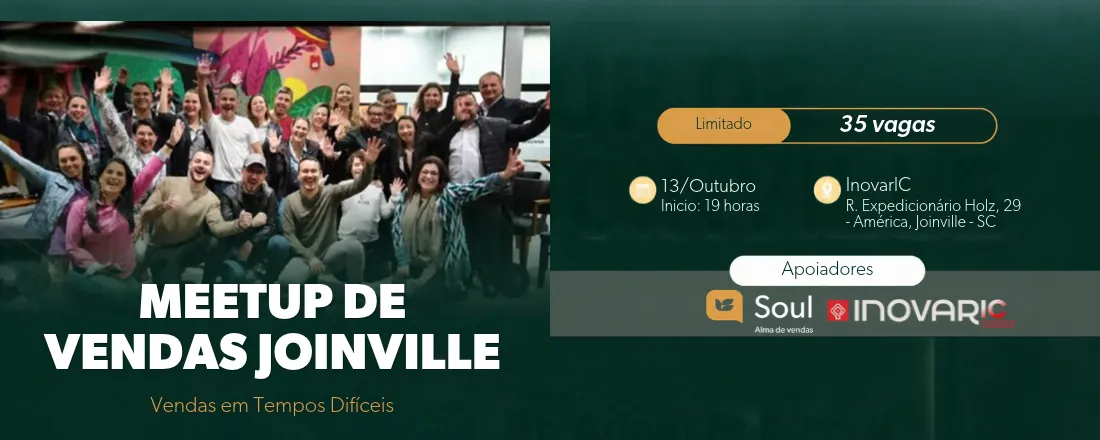 Meetup de Vendas Joinville
