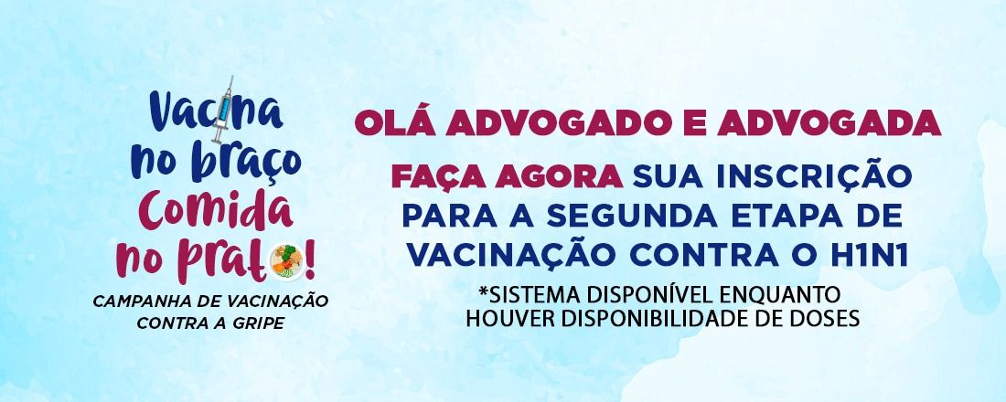 Vacinação H1N1 || 2ª etapa