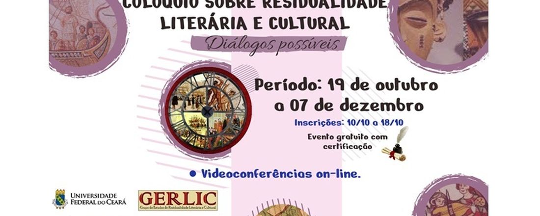 Colóquio sobre residualidade literária e cultural: Diálogos possíveis