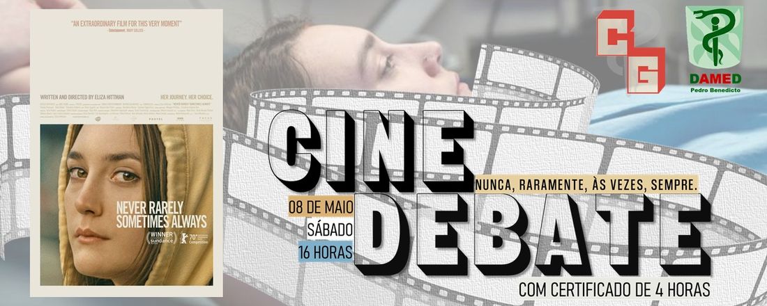 CineDebate - Nunca, Raramente, às vezes, sempre.