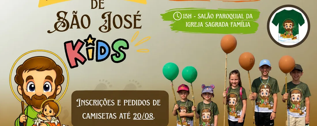 Caminho de São José kids - 2° edição