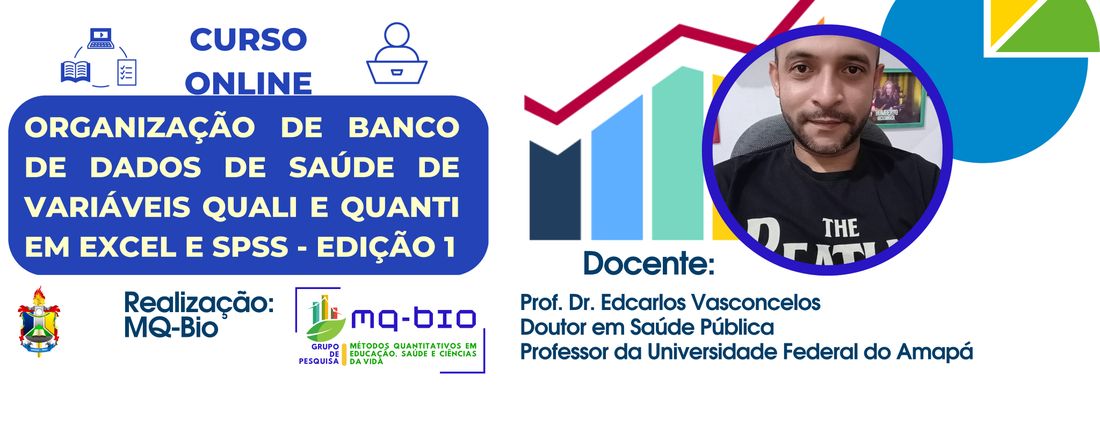 Organização de Banco de Dados de Variáveis Quali e Quanti em Excel e SPSS - Dados de Saúde