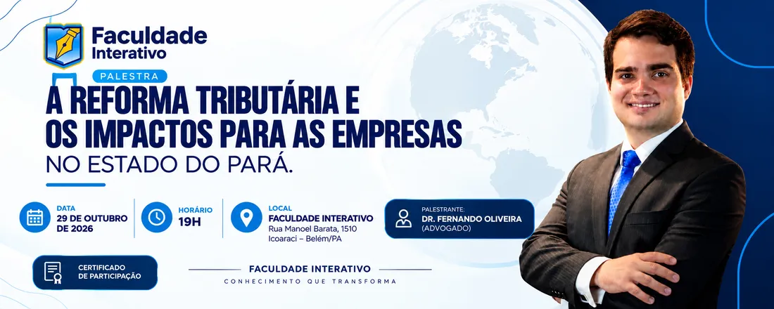 Palestra: A Reforma Tributária e os Impactos para as Empresas no Estado do Pará