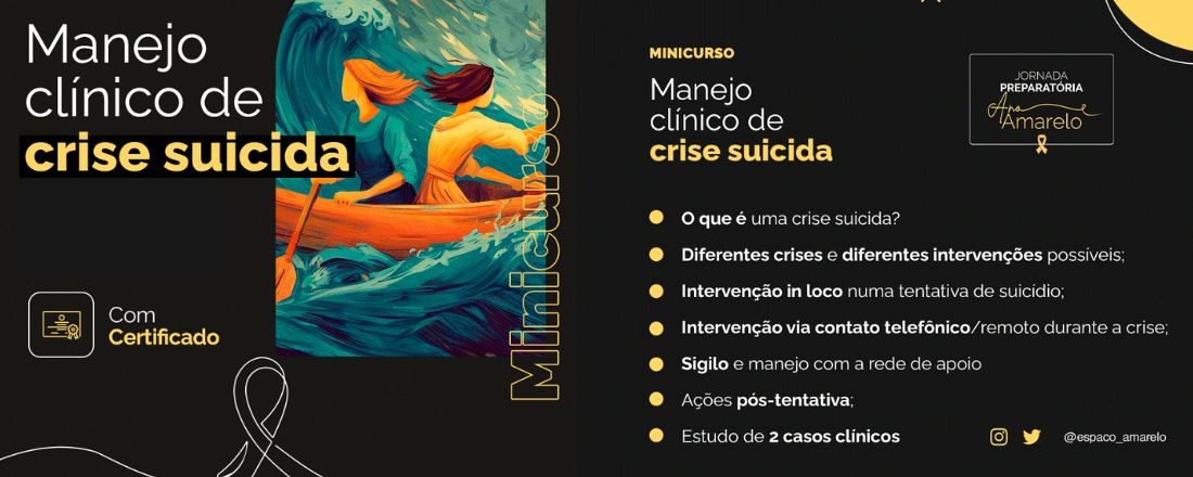 Manejo clínico de crise suicida