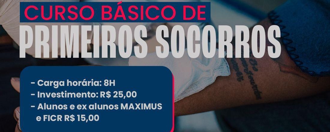 CURSO BÁSICO DE PRIMEIROS SOCORROS