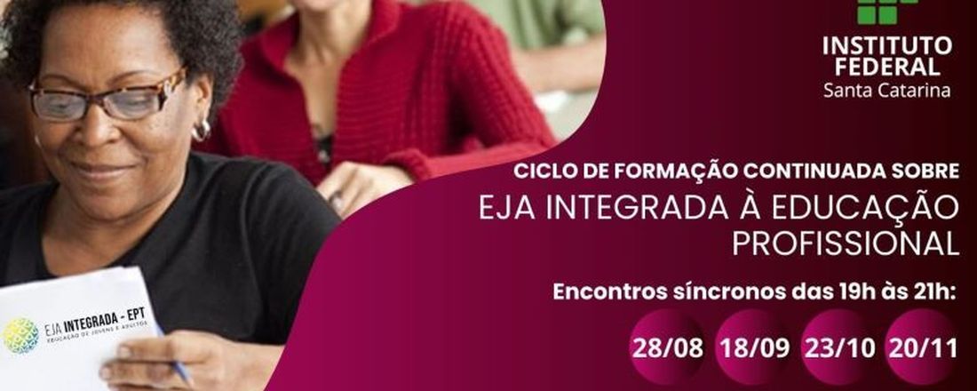 CICLO DE FORMAÇÃO CONTINUADA SOBRE EJA-EPT (PROEJA)