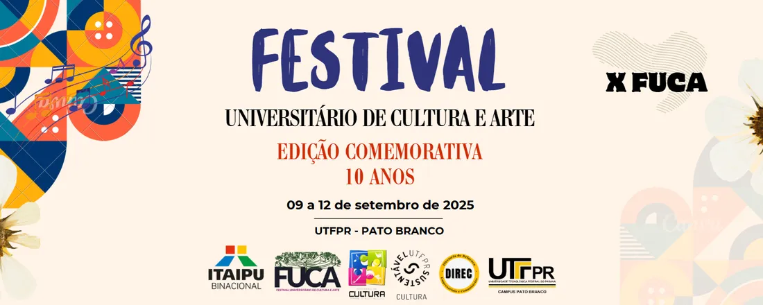 X FUCA - Festival Universitário de Cultura e Arte