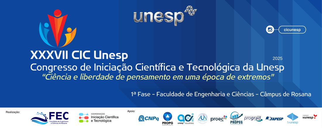 XXXVII Congresso de Iniciação Científica da Unesp - FEC/Rosana