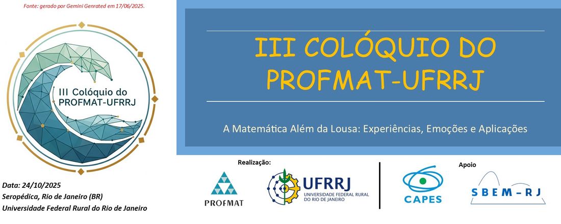 III Colóquio do PROFMAT-UFRRJ