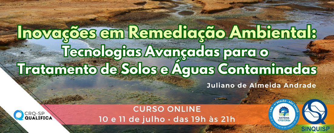Curso Inovações em Remediação Ambiental