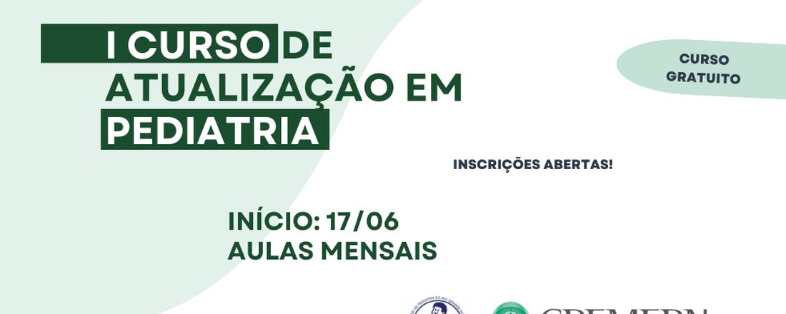 I Curso de Atualização em Pediatria