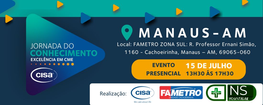 Jornada do Conhecimento – Excelência em CME e CC | Edição Manaus