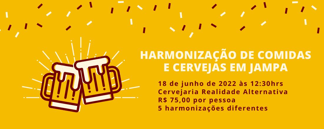 Harmonização de Comidas e Cervejas em Jampa