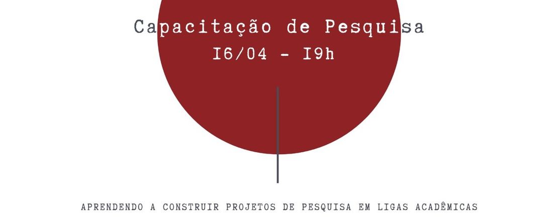 Capacitação de Pesquisa