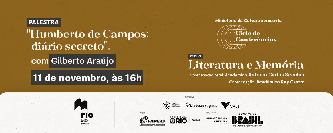 "Humberto de Campos: diário secreto"
