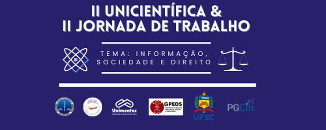 II UNICIENTÍFICA e II Jornada de Trabalho