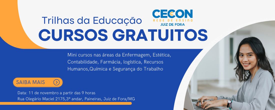 Cursos Gratuitos Trilhas da Educação Cecon