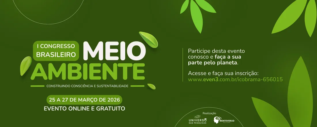 I Congresso Brasileiro de Meio Ambiente - Construindo consciência e sustentabilidade