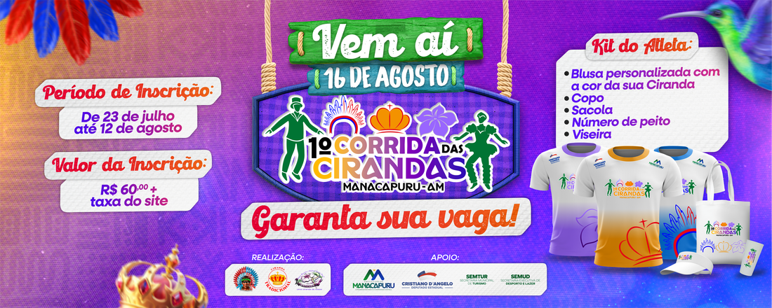 1º Corrida das Cirandas - Manacapuru