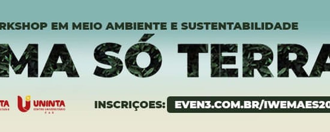 III Workshop em Meio Ambiente e Sustentabilidade