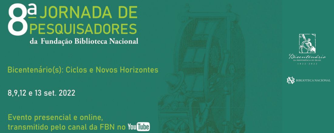 8ª Jornada de Pesquisadores da Fundação Biblioteca Nacional