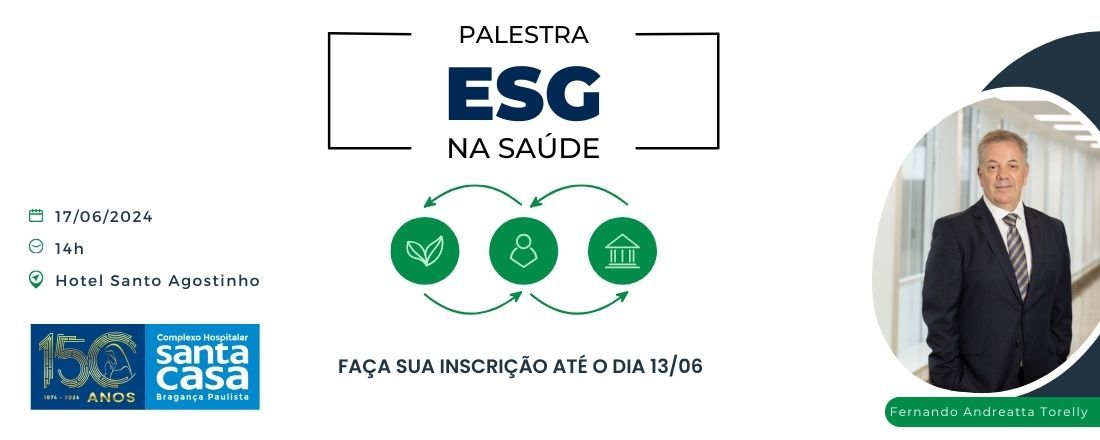 Palestra ESG na saúde