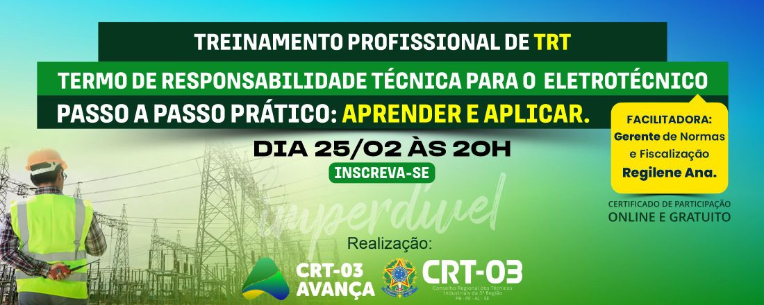 TRT para o Eletrotécnico