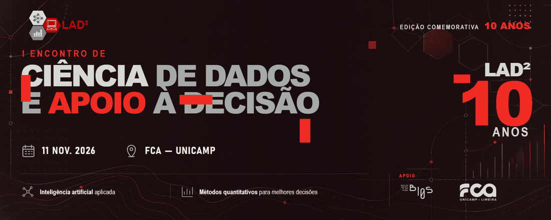 I Encontro de Ciência de Dados e Apoio à Decisão