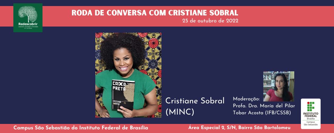 Roda de conversa com Cristiane Sobral