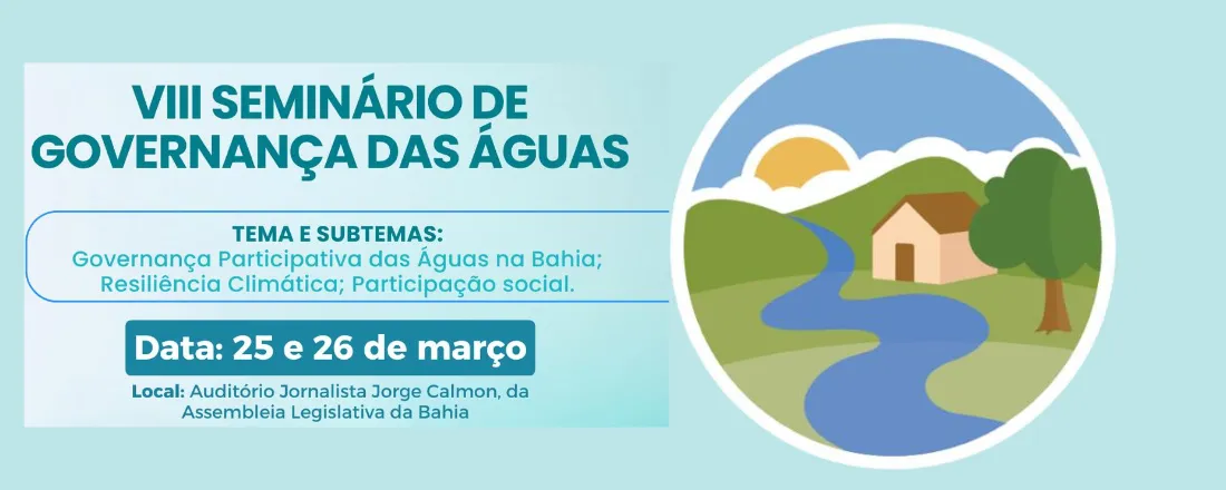 VIII Seminário de Governança das Águas