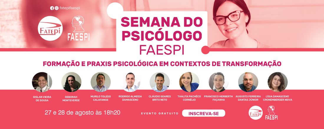 Semana do psicólogo FAESPI